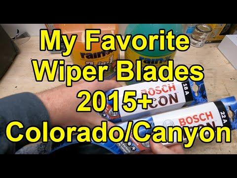 [HOW TO] Replace Windshield Wiper Blades 2015+ Chevy Colorado/GMC Canyon (J-Hook &amp; Top Lock)