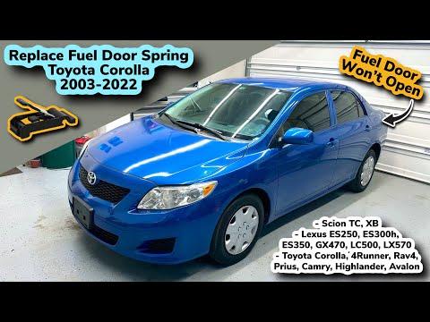 How To Replace Fuel Door Spring on Toyota Corolla 2003-2022