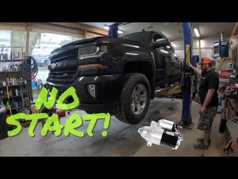 2014-2019 Silverado Sierra Starter Replacement