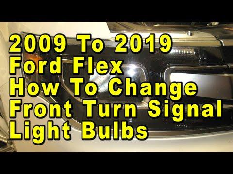 How to Replace Front Turn Signal Bulbs on a 2016 Ford Flex (Step-by-Step)
