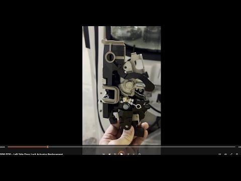 How to Replace the Front Door Lock Actuator on a 2016 Ford F-150