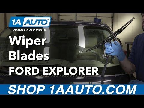 How to Replace Windshield Wiper Blades 06-10 Ford Explorer