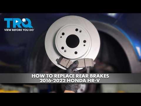 How to Replace Rear Brakes 2016-2022 Honda HR-V