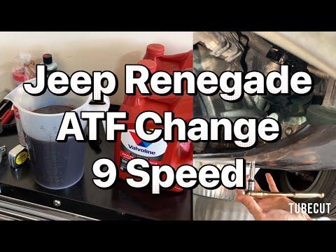 Jeep Renegade Transmission Fluid Change