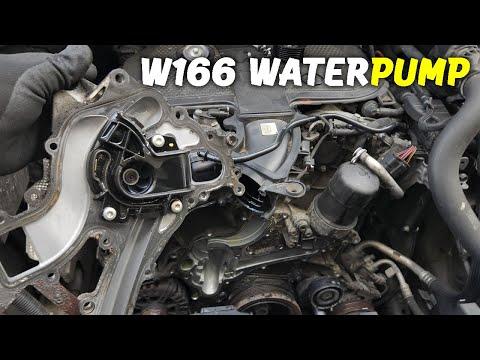 How to Replace the Water Pump on a Mercedes ML350 / GLE350 W166 (2012-2018)
