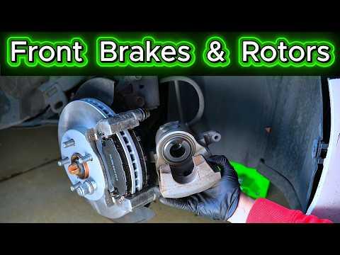 How to Replace Front Brake Pads and Rotors on a 2010-2022 Toyota Prius (Trim: Four Touring)