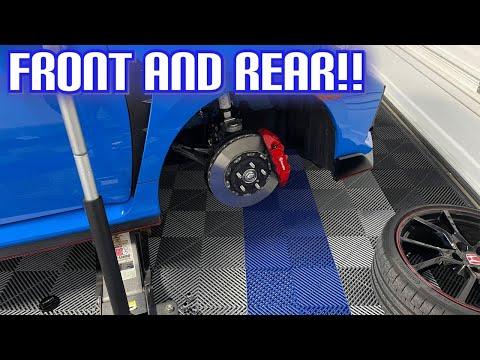 How to Replace Front Brake Pads on a 2017-2025 Honda Civic (Trim: Type R | Engine: Inline 4 2.0L)