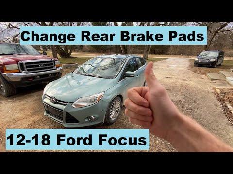 How to Replace Rear Brake Pads on a 2015 Ford Focus (Disc or Drum Guide)
