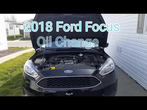 2018 Ford Focus Oil Change