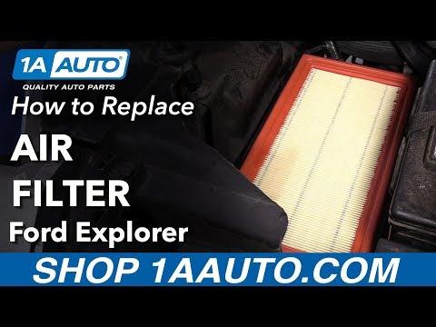 How to Replace the Engine Air Filter on a 2017 Ford Explorer