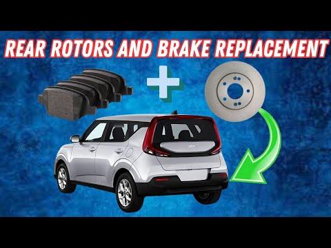 How to Replace Rear Brake Pads and Rotors on a 2021 Kia Seltos (EPB/Manual)