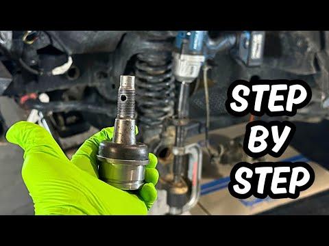 How to Replace Front Ball Joints on a 2007-2017 Jeep Wrangler