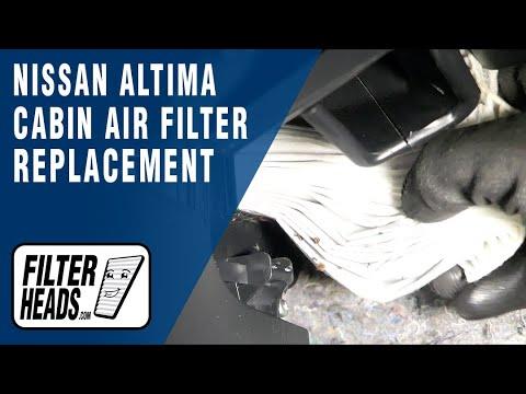How to Replace Cabin Air Filter 2016 Nissan Altima | AQ1228