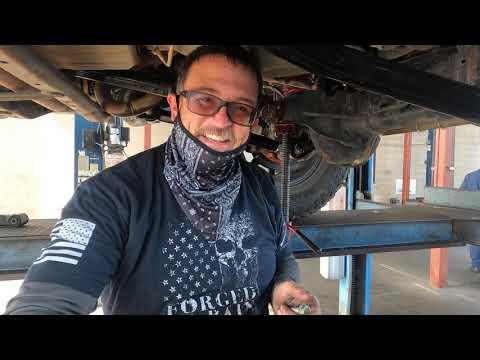 Install Jeep Wrangler JK Control Arms (Mammoth Control Arms)