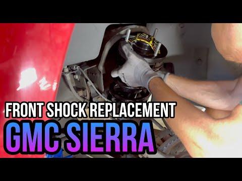 How to replace the front shocks on 2007-2013 GMC Sierra