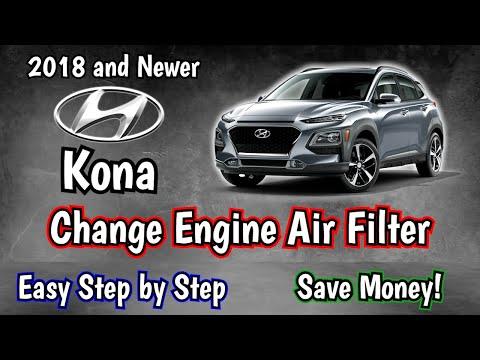 How to Replace the Engine Air Filter on a 2018 Hyundai Kona (DIY Guide)
