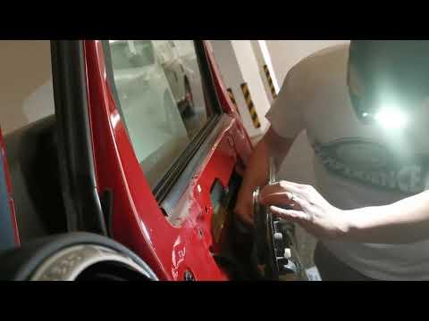 Jeep JK Front Passenger Window regulator replacement | Makita Cordless screwdriver DF001DW break-in