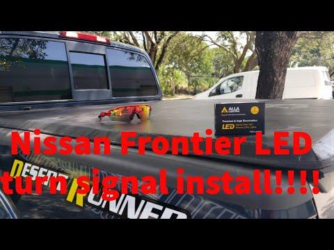 Nissan Frontier LED turn signal install