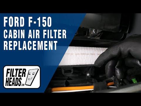 How to Replace the Cabin Air Filter on a 2015-2026 Ford F-150 (Trim: XL | Engine: V6 3.5L)