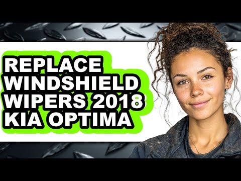 How to Replace Windshield Wipers 2018 Kia Optima (Full Guide)