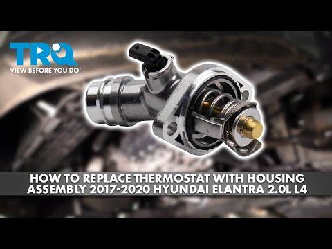 How to Replace the Thermostat on a 2017-2019 Hyundai Elantra (Engine: Inline 4 2.0L)