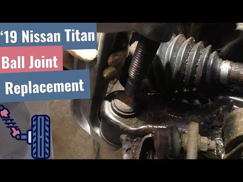 How to Replace Front Lower Ball Joints on a 2004-2023 Nissan TITAN