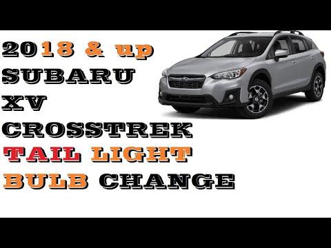 How to Replace Both Tail Light Bulbs on a 2018 Subaru Crosstrek (Left & Right)