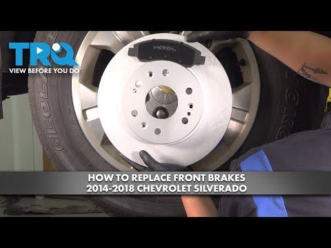 How to Replace Front Brakes 2014-2018 Chevrolet Silverado 1500
