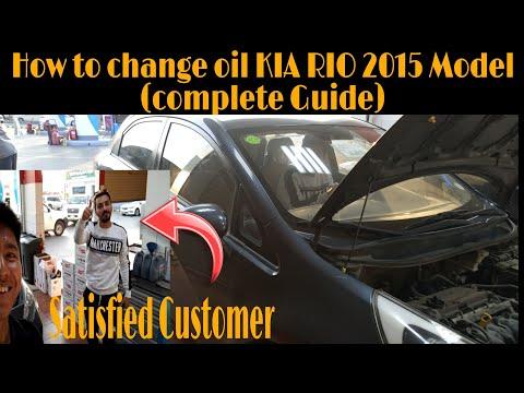 How to Change Engine Oil & Replace the Oil Filter on a 2016 Kia Rio