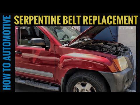 How to Replace the Serpentine Belt on a 2005-2019 Nissan Frontier (Engine: V6 4.0L)