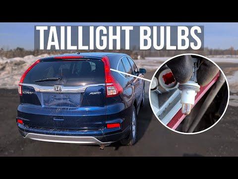 How to Replace Both Taillight Bulbs on a 2013 Honda CR-V