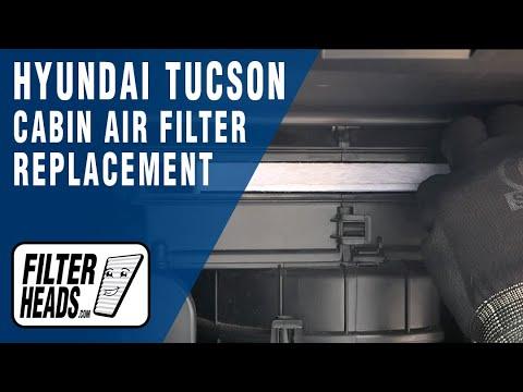 How to Replace Cabin Air Filter 2015 Hyundai Tucson | AQ1118