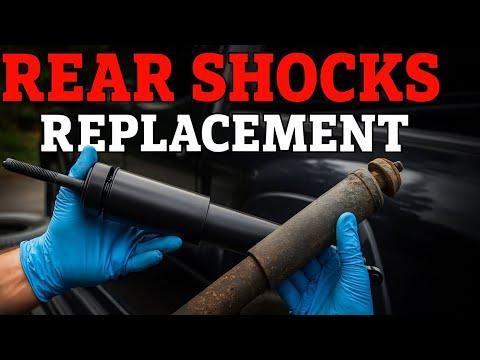 How to Replace Shock Absorbers on a 2016-2023 Toyota Tacoma (Trim: SR5)