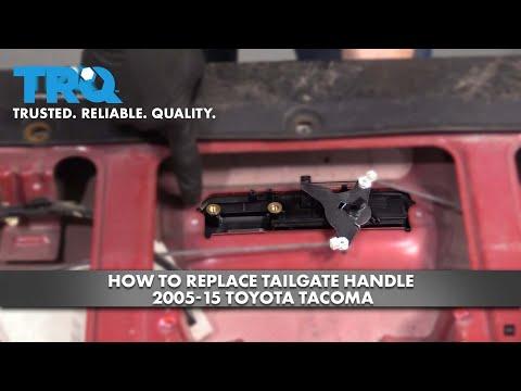How to Replace Tailgate Handle 05-15 Toyota Tacoma