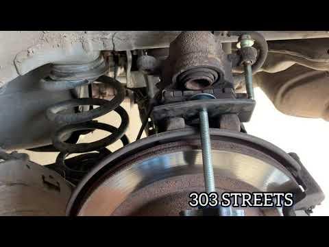 How to replace your rear brake pads on a 2015 Nissan Rogue