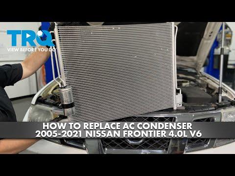 How to Replace AC Condenser and Receiver Drier Assembly 2005-2021 Nissan Frontier 4.0L V6