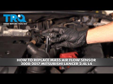 How to Replace Mass Air Flow Sensor 2008-2017 Mitsubishi Lancer 2.4L L4