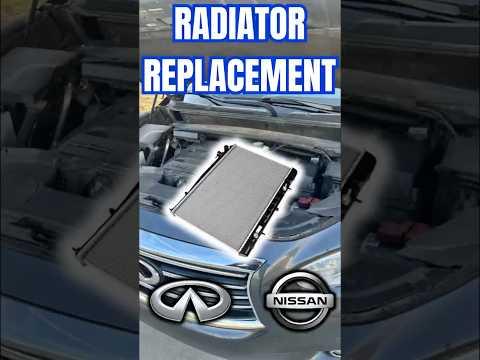 How to Replace Upper & Lower Radiator Hoses on a 2016 INFINITI QX60
