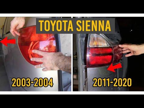 How to Replace Both Tail/Brake Light Bulbs on a 2018 Toyota Sienna (Left & Right)