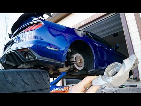 How to Replace Rear Shock Absorbers on a 2015-2023 Ford Mustang (Trim: EcoBoost | Engine: Inline 4 2.3L | Body: Coupe)