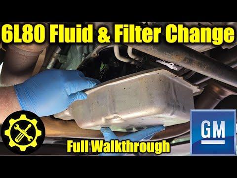 2014 - 2019 Silverado &amp; Sierra 6L80 Transmission Fluid &amp; Filter Change - Easy Pan Removal!