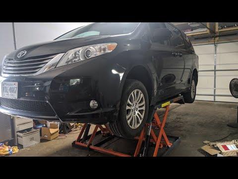 How to Replace Front Brake Pads and Rotors on a 2011-2020 Toyota Sienna (Engine: V6 3.5L)