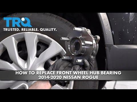 How To Replace Front Wheel Hub Bearing 2014-2020 Nissan Rogue