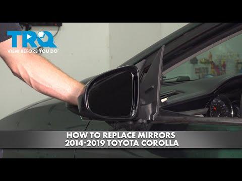 How to Replace Mirrors 2014-2019 Toyota Corolla