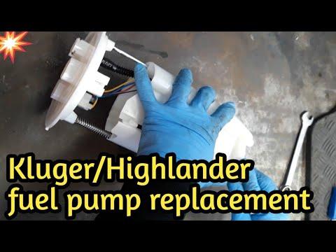 Toyota Kluger/Highlander Fuel Filter, Fuel Pump replacement.(2012 to 2021)
