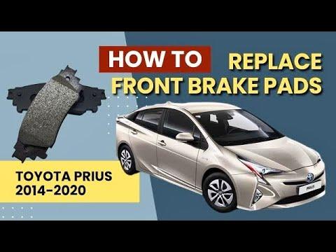 How to Replace Front Brake Pads on a 2010-2022 Toyota Prius