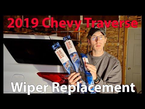 How to Replace Front Windshield Wipers on a 2018-2026 Chevrolet Traverse