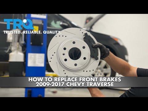 How To Replace Front Brakes 2009-2017 Chevy Traverse