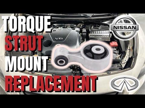 How To Replace Engine Motor Mount | Torque Strut Nissan / Infiniti