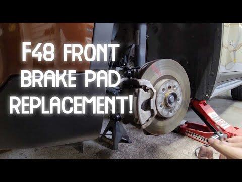 How to Replace Front Brake Pads & Wear Sensor on a 2016 BMW X1 (DIY Guide)